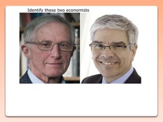 Identify these two economists
 