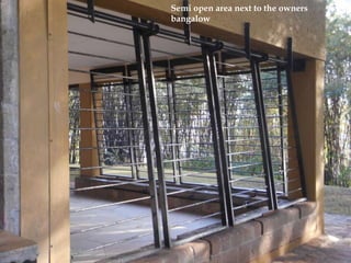 Semi open area next to the owners
bangalow
 