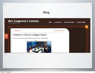 Blog
Sunday, 18 August 13
 