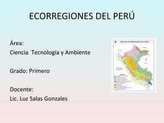 Ecorregiones del perú