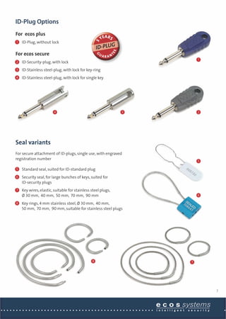 Ecos electronic key management system