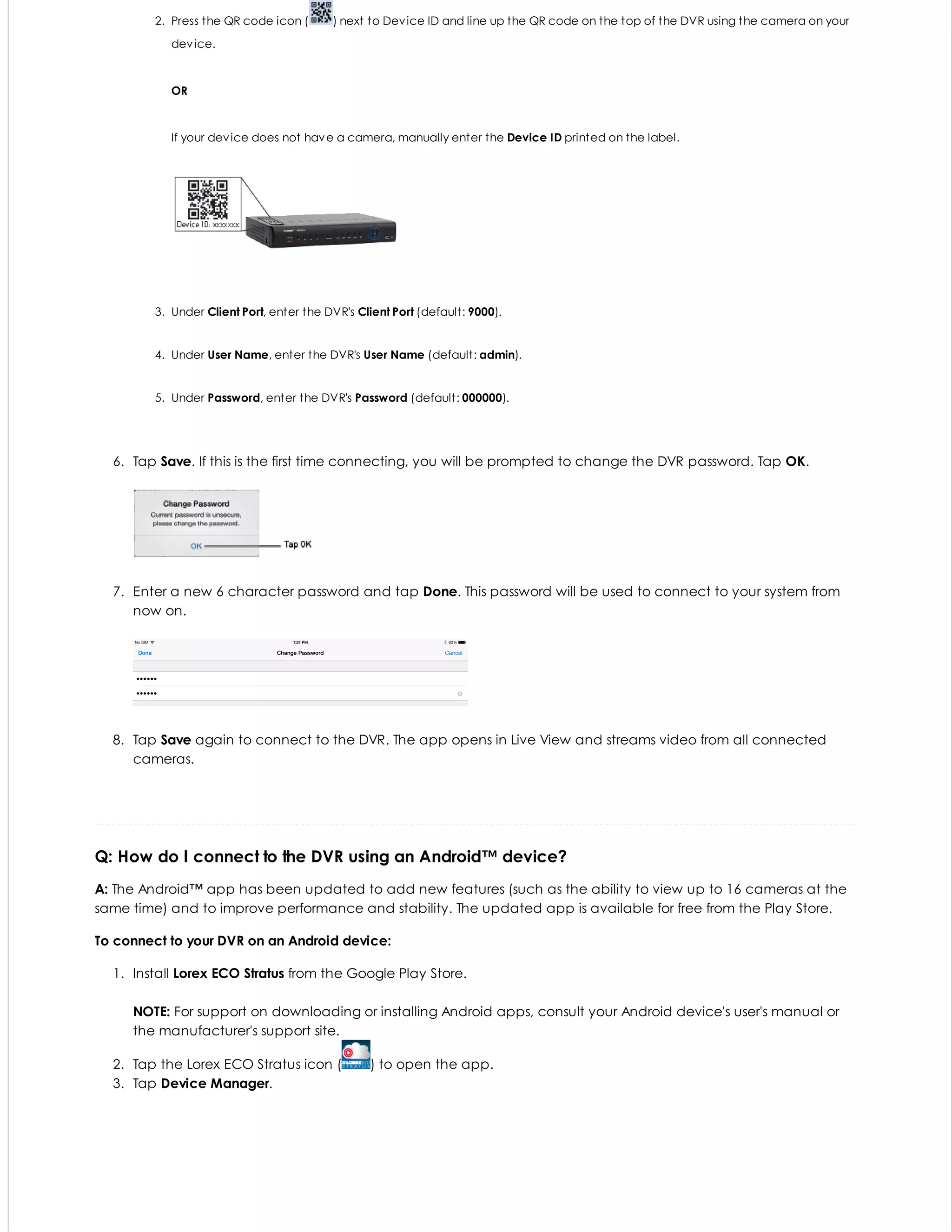 Eco series security dvr with stratus connectivity frequently asked ...