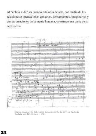 Página manuscrita del cuarto movimiento de la Novena Sinfonía
Ludwig van Beethoven - 1824
24
 