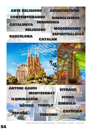 Templo Expiatorio de la Sagrada Familia - Antoni Gaudí - 1882/hoy - Barcelona
barcelona
catalunya
catalan
modernismo
arte religioso
simbolismos
antoni gaudi
montserrat
simbolo
vitraux
icono
iluminación
gótico
religioso
contemporaneo
españa
católica
templo
turismo
arquitectura
espiritualidad
ingeniería
54
 