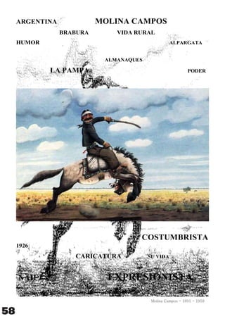 58
Molina Campos - 1891 - 1959
 