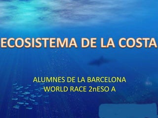 ALUMNES DE LA BARCELONA
WORLD RACE 2nESO A
 