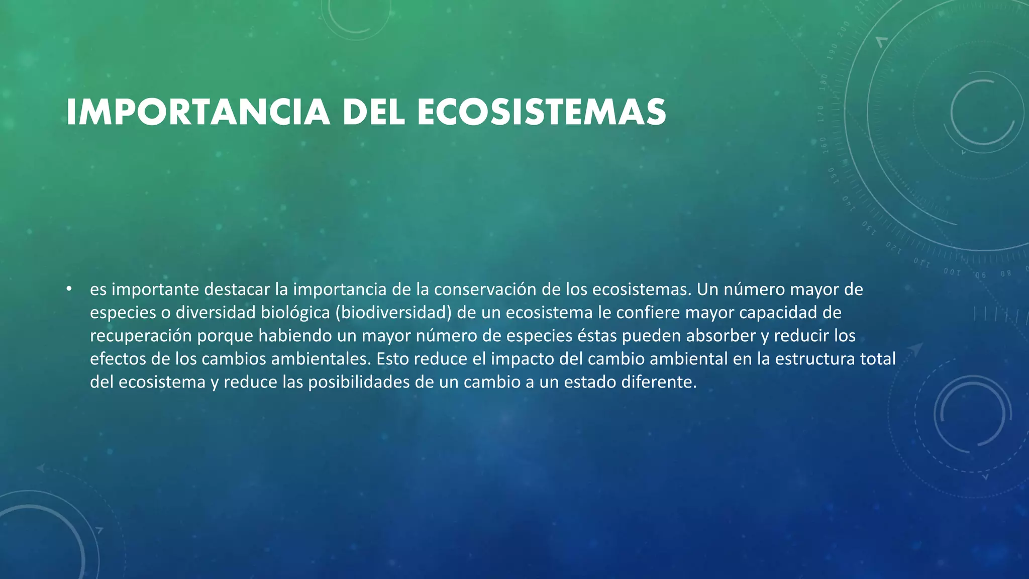 Ecosistemas | PPTX