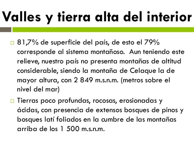 tierras del interior ecosistemas de honduras tierras del interior ecosistemas de honduras