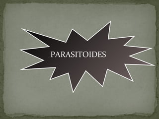 PARASITOIDES
 