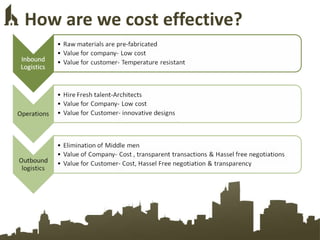 How are we cost effective? 