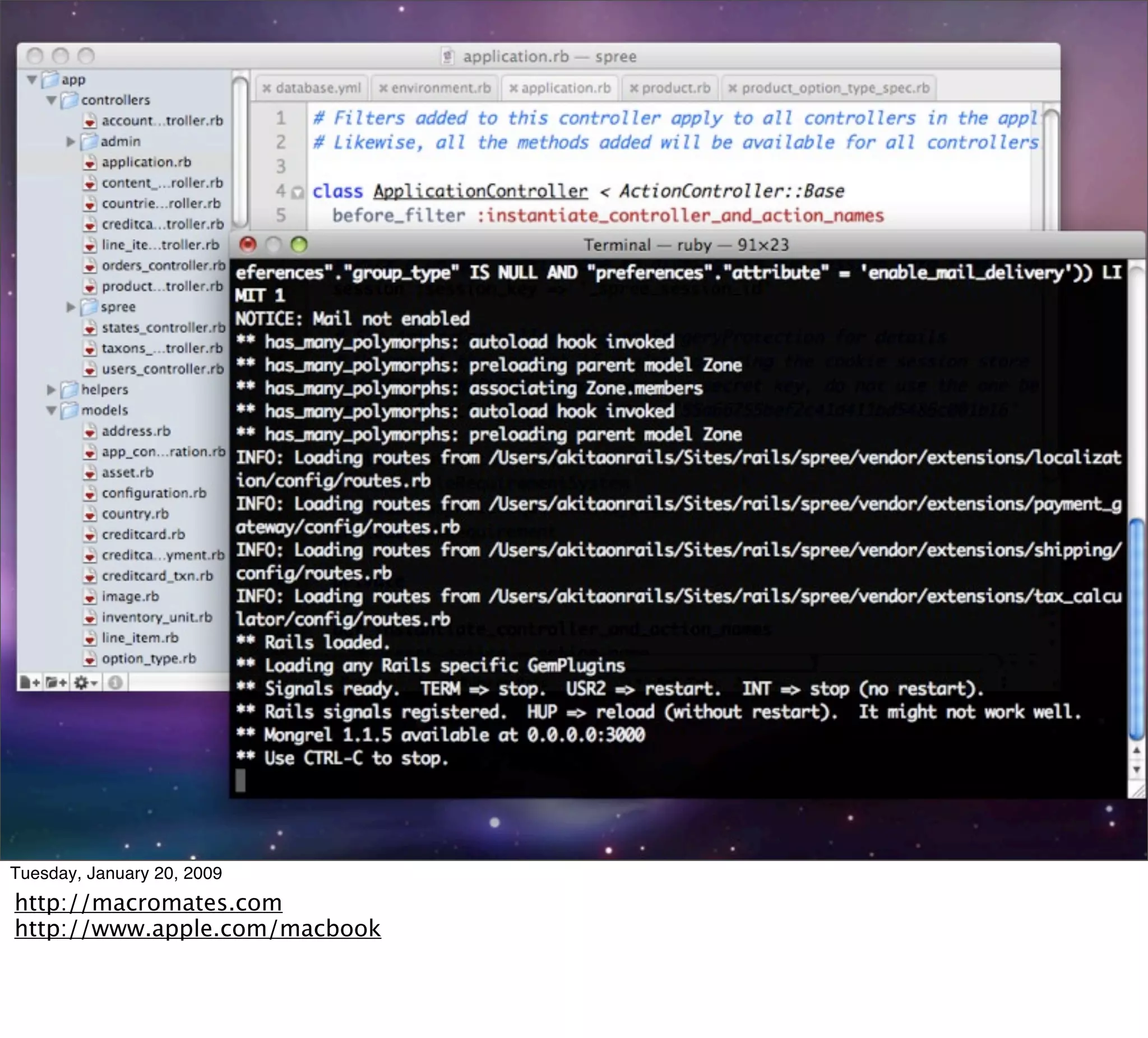Ecossistema Rails Campus Party 09