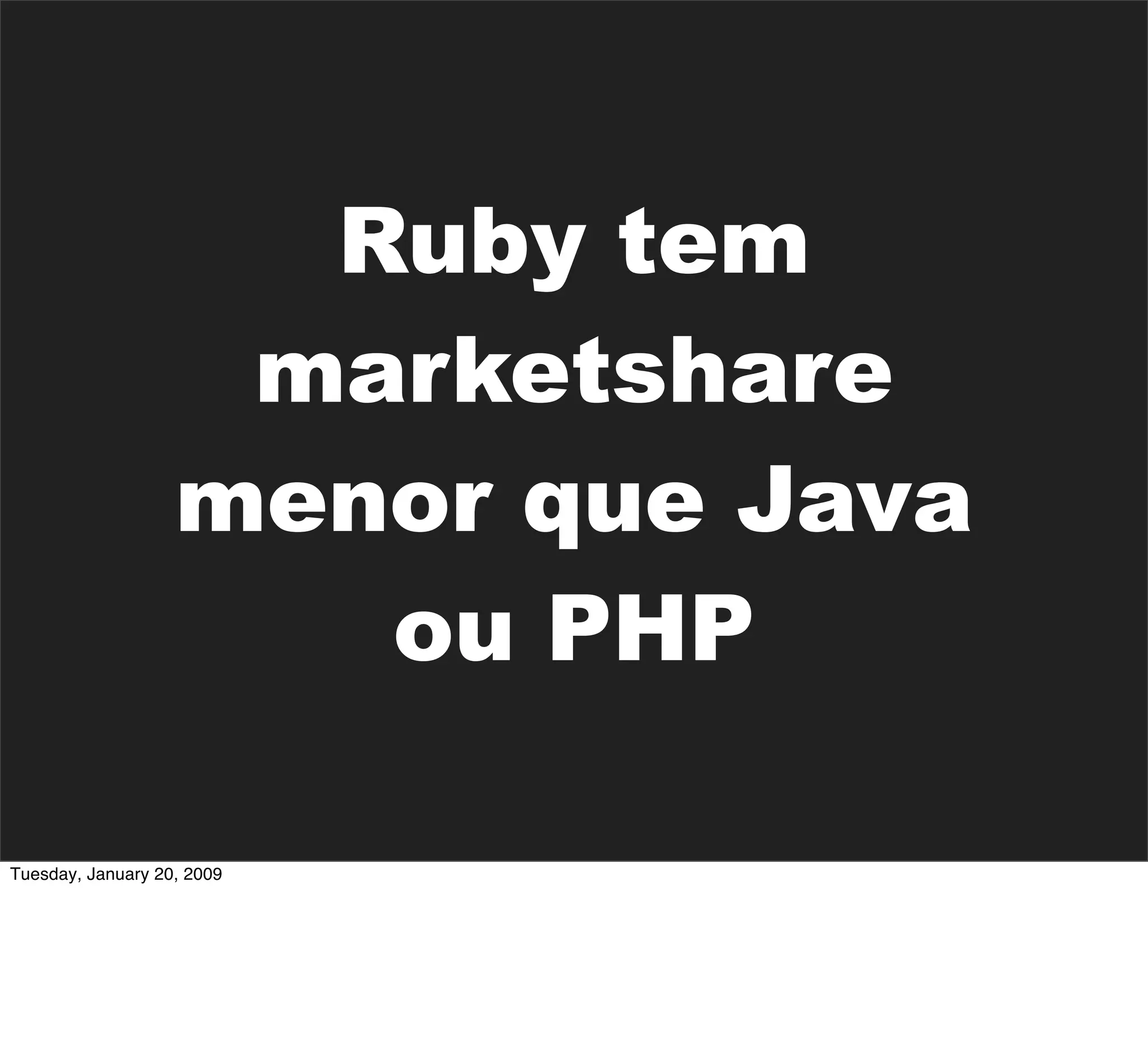 Ecossistema Rails Campus Party 09