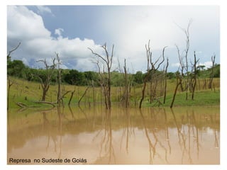 Represa no Sudeste de Goiás
 