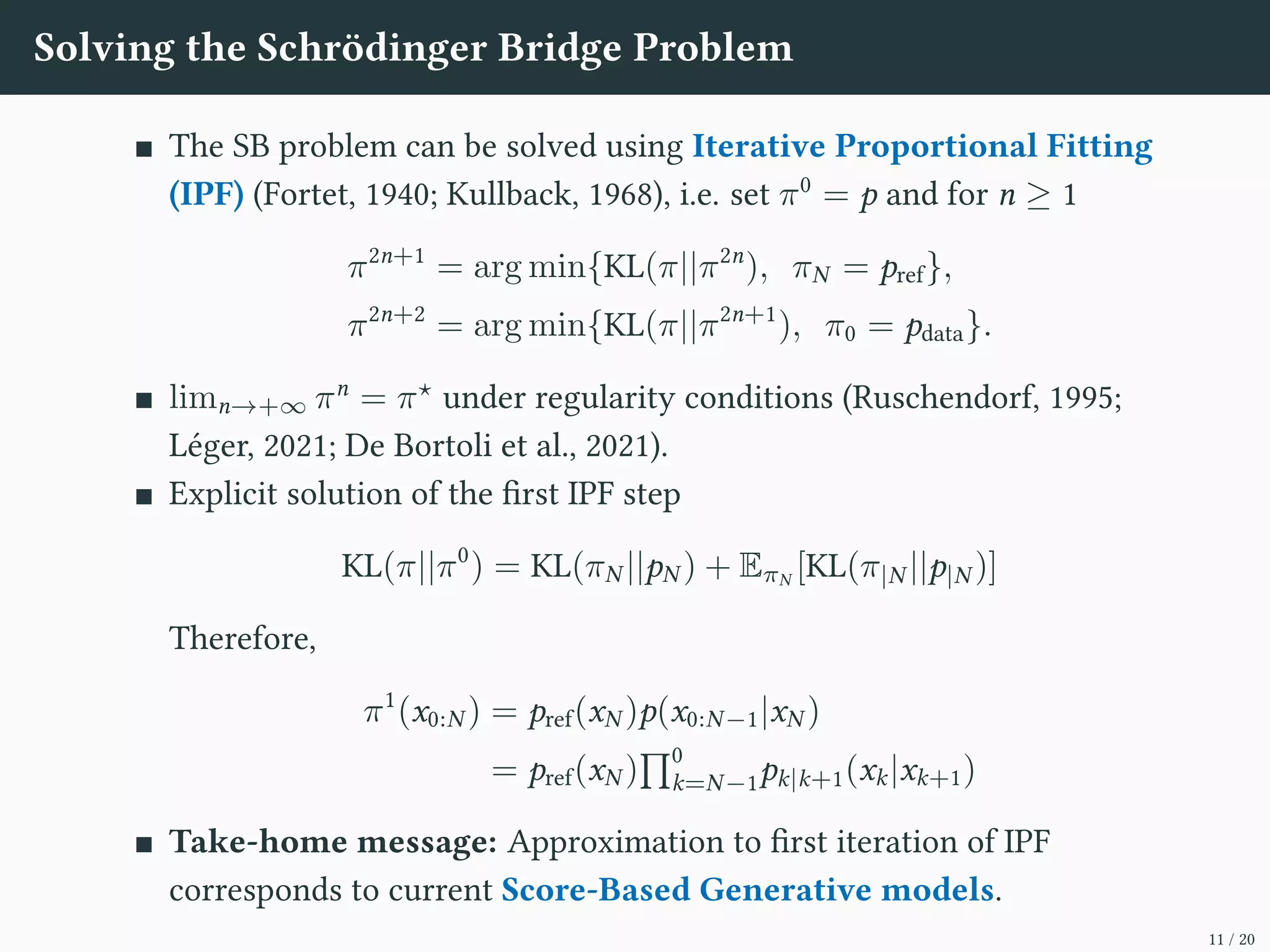 Diffusion Schrödinger bridges for score-based generative modeling | PDF