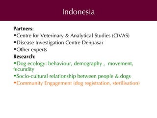 Ecosystem approaches to the better management of zoonotic emerging infectious diseases in Southeast Asia (EcoZD)
