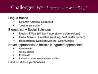 Ecosystem approaches to the better management of zoonotic emerging infectious diseases in Southeast Asia (EcoZD)