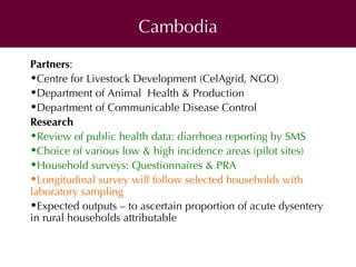 Ecosystem approaches to the better management of zoonotic emerging infectious diseases in Southeast Asia (EcoZD)
