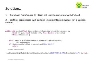 HBaseCon 2013: Using Coprocessors to Index Columns in an Elasticsearch Cluster 