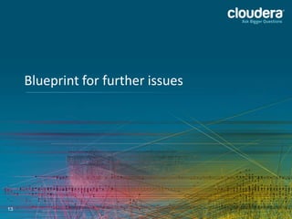 13
Blueprint for further issues
 