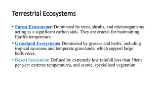 Comprehensive Overview of Ecosystems: Structure, Function, and Types | PPTX