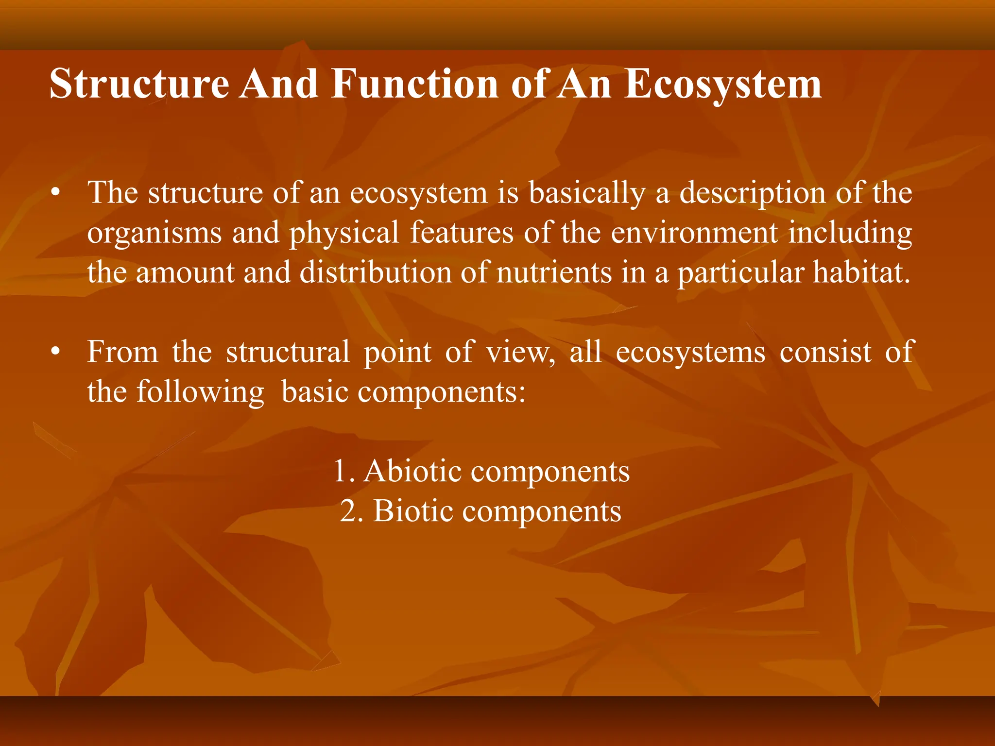ECOSYSTEM Classification Structure & Functioning (1).pdf