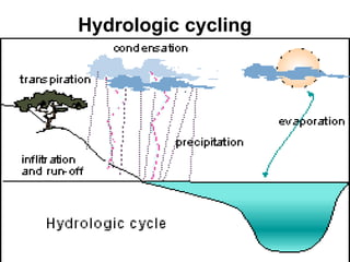 Hydrologic cycling 