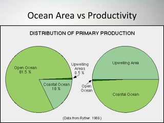 Ocean Area vs Productivity
 