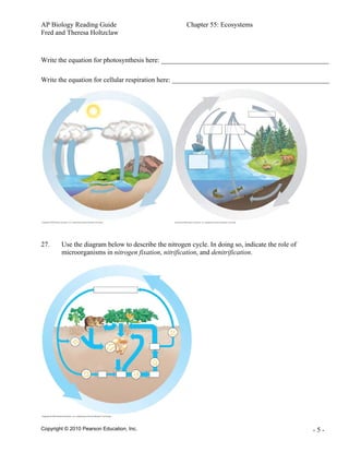 Ecosystems | PDF