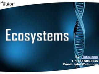 Ecosystems
T- 1-855-694-8886
Email- info@iTutor.com
By iTutor.com
 