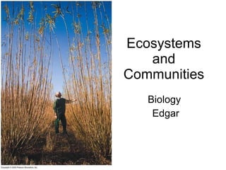 Ecosystems and Communities Biology  Edgar 