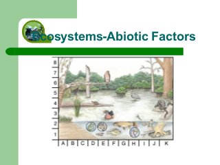 Ecosystems-Abiotic Factors
 