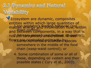 Ecosystem structure and function | PPTX