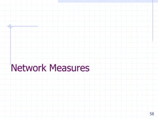 58
Network Measures
 