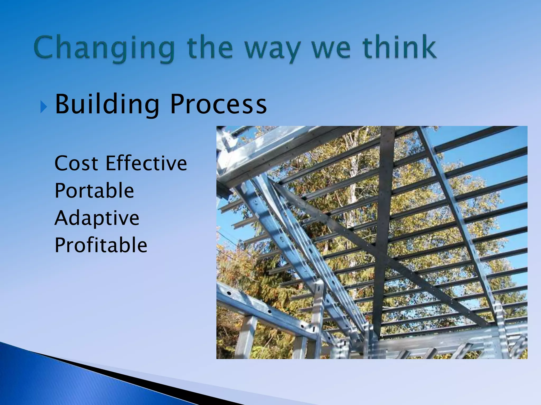 Eco tech building systems | PPTX