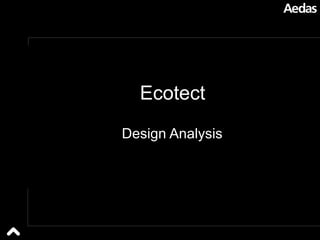 Ecotect Design Analysis 