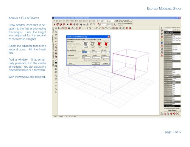 ecotect modeling ecotect modeling
