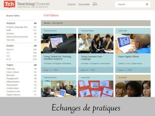 Echanges de pratiques
 