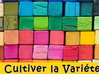 Cultiver la VariéteCultiver la Variéte
 