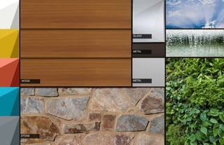 Ecotherapy: Expanding the Benefits of the Healing Garden
WOOD METAL
METAL
GLASS
STONE
 