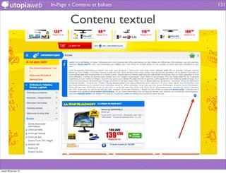 In-Page » Contenu et balises   131


                              Contenu textuel




mardi 29 janvier 13
 