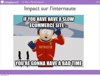 In-Site » Performances     215


                       Impact sur l’internaute




mardi 29 janvier 13
 