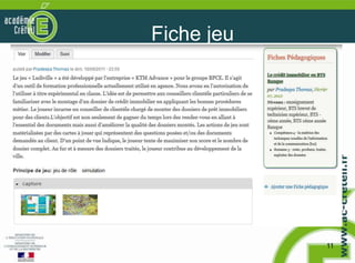 Fiche jeu




            11
 