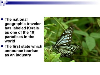 Ecotourism and its perspects in kerala | PPT