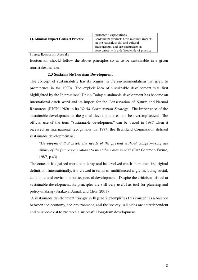 Sustainable development thesis au