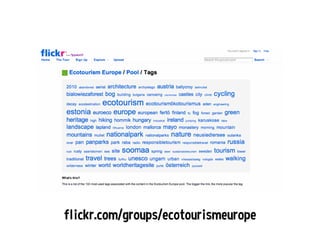 flickr.com/groups/ecotourismeurope
 
