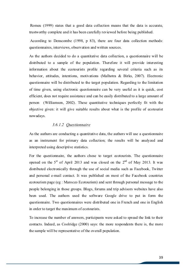 Eco tourism phd thesis picture