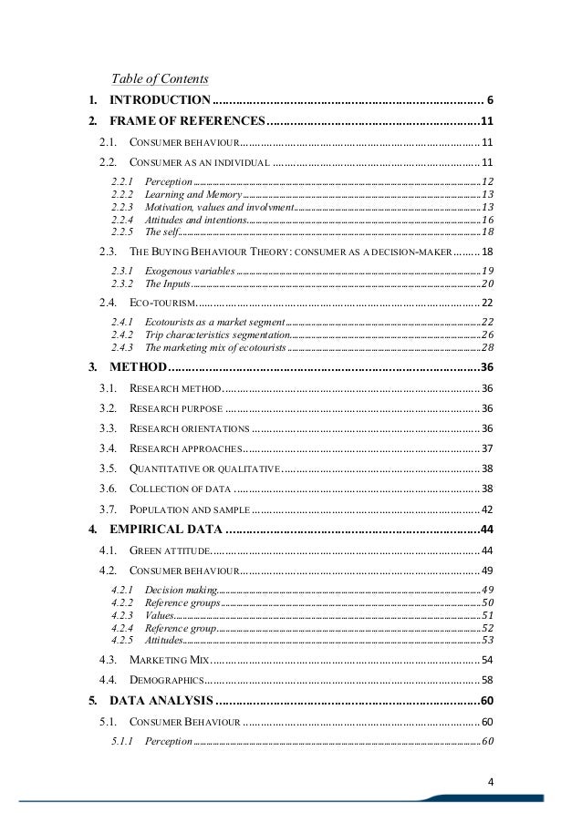 Parts of dissertation paper