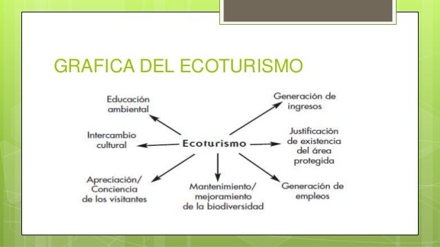 Resultado de imagen para esquema mental sobre el ecoturismo