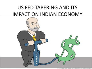 US FED TAPERING AND ITS
IMPACT ON INDIAN ECONOMY

 
