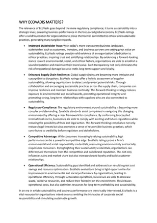 EcoVadis Guide Sustainable Business Practices Explained for 2026 | PDF